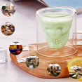 thumbnail image 2 of Crystal Skull Shot Glasses Beer Cup, Creative Double Layer Skull Shot Glass for Whiskey Tequila Vodka, Perfect for Halloween, 2 of 5