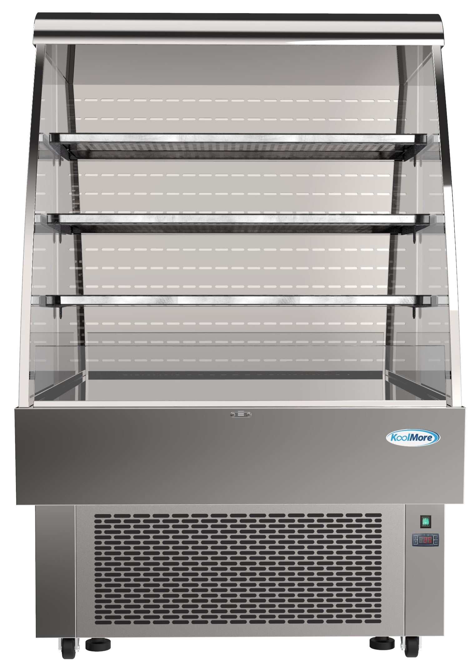 KoolMore 35 in. Open Air Grab and Go Commercial Refrigerator – 13.4 Cu. ft.