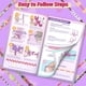 thumbnail image 4 of Kit para hacer pulseras Friendship Cmiolacuna con 3 estilos de hilo, 4 of 8