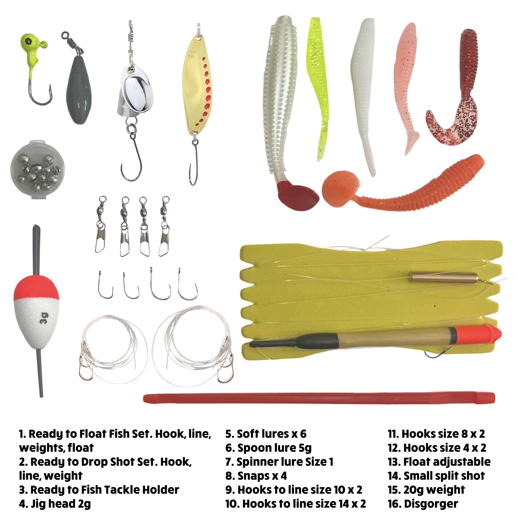 Rigged and Ready K-Fish Fishing Rod and Reel Combo Set with Line, Lures & Accessories + Angling Guide. 6ft Fish Pole Combination Saltwater freshwater (K-Fish Combination)