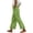 Green #812, variant on Bovemsi Casual Pants for Women Summer 2025 New Women's Loose Fitting Patchwork Lace Cotton Linen Casual Wide Leg Trousers with Pockets