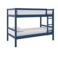thumbnail image 3 of DHP Adrian Kids' Solid Wood Bunk Bed with Dry Erase Board, Twin over Twin, Navy Blue, 3 of 8