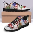 thumbnail image 4 of All Hearts Come Home For Christmas Red Truck Running Shoes Sneakers Mesh Black Size 3.5, 4 of 5