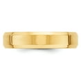 thumbnail image 2 of Primal Gold 14 Karat Yellow Gold 5mm Beveled Edge Comfort Fit Band Size 11, 2 of 7