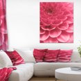 thumbnail image 1 of Soft Rose Abstract Flower Petals - Floral Canvas Art Print, 1 of 3