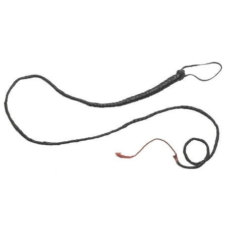 - Star Power Matador Torero Genuine Leather Bull Whip, Black, Medium (6' Long)