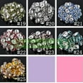 thumbnail image 6 of EOEMY Wholesale Czech Crystal Rhinestone Rondelle Loose Spacer Beads 4/5/6/8/10/12mm-#8 Rose Red-10mm (50Pcs), 6 of 9