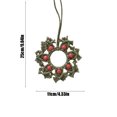 thumbnail image 5 of AYktou Snowflake Christmas Ornaments -Hand Woven Hollow Star Pendants Christmas Tree Decorations,Five Pointed Star Ornaments Christmas Gift for Wedding Party Holiday Wall Decoration, 5 of 8