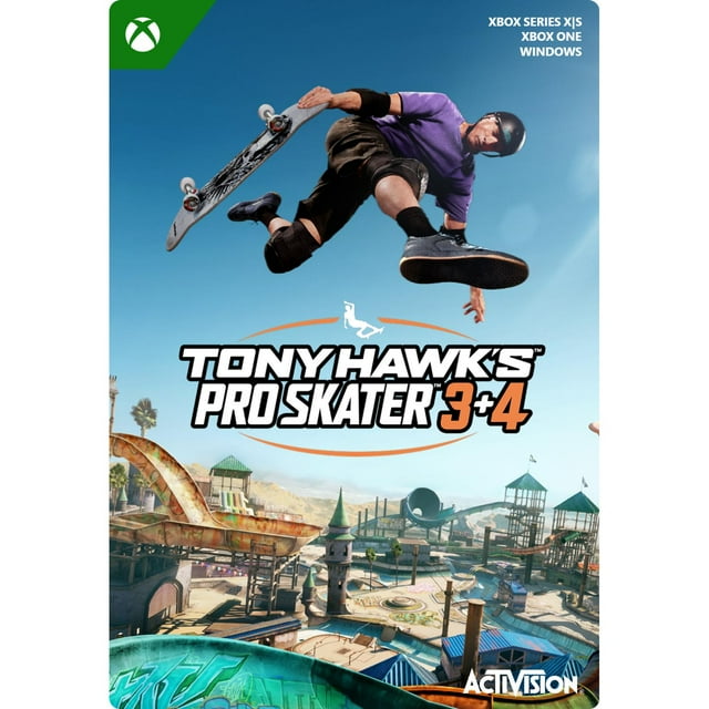 Tony Hawk's™ Pro Skater™ 3 + 4 – Édition Cross-Gen – Xbox Series X|S, One et Windows Code Numérique