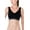 Black, variant on Women's Signature Seamless Molded Cup Bralette
