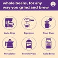 thumbnail image 5 of Coffee Bean Direct Ethopian Yirgacheffe, Whole Bean Coffee, Arabica, Light Roast, 5 lb Bag, 5 of 9
