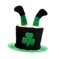thumbnail image 4 of yotijay ST Patrick's Day Hat Men Women Decor Headwear Green Top Hat for Holiday Carnival, 4 of 9