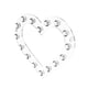 thumbnail image 3 of Colgador de acrílico para collares, organizador de joyas, estante colgante decorativo, regalos del Día de San Valentín, soporte para collares en forma Yinane Titular del collar, 3 of 8