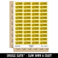 thumbnail image 2 of Homework Complete Incomplete Checklist Teacher Student School Sticker Set - Yellow - Matte Finish - 1.25" Mini, 2 of 7