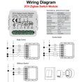 thumbnail image 4 of Módulo interruptor de luz yuxing Tuya ZigBee 3.0 4 canales blanco, 4 of 5