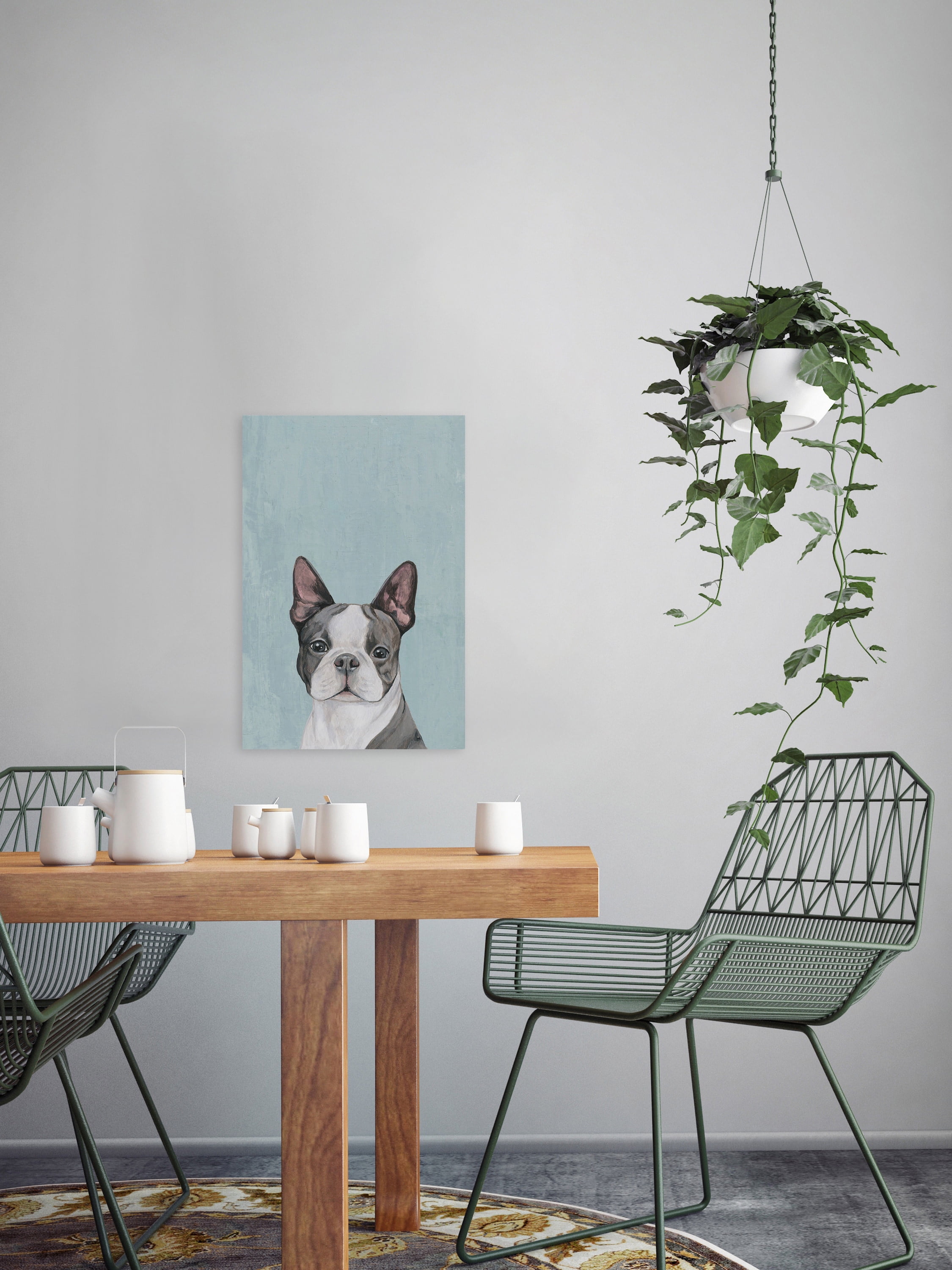 Marmont Hill "Scrutiny Look" Painting Print on Wrapped Canvas