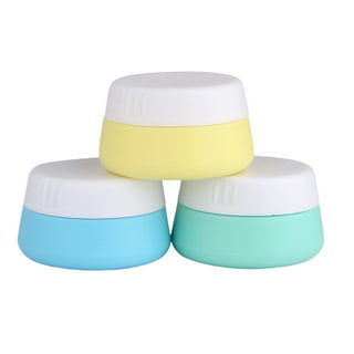 100 pack 3ML silicone wax container non stick Food Grade Silicone Oil  Kitchen Container Small Wax Containers silicone wax slicks Containers ( 3ML  wax containers 3ml : : Everything Else