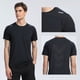 thumbnail image 4 of Camiseta de secado rápido para hombre, camiseta deportiva para correr, camiseta de entrenamiento para gimnasio, ropa deportiva informal transpirable para correr, 4 of 5