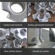 thumbnail image 5 of En Forma De T De Cuatro Puntas M8 De Acero Al Carbono Galvanizado, Tuercas De Cuatro Garras, Tuercas De Fijación En T, Clavos De Ranura En T Para Artesanos, Muebles, Carpintería 30 Tuercas Serendint TO004801-00, 5 of 6