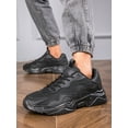 thumbnail image 4 of Men Minimalist Lace-up Front Sneakers, Sporty Outdoor Fabric Chunky Sneakers, 4 of 4