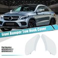 thumbnail image 2 of Unique Bargains 1 Pair Front Left Right Bumper Tow Hook Cover for Mercedes-Benz GLE 400 2016-2019 No.A2928854922, 2 of 6