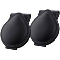 thumbnail image 1 of Juego de 2 clips para gafas de sol de coche Pu+hierro, soporte universal práctico para gafas de sol con adsorción magnética, color negro brillar Electrónica, 1 of 5