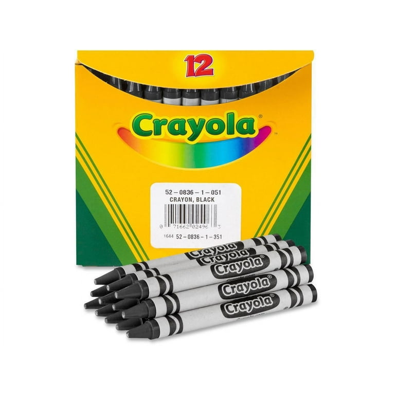 CRAYOLA 24 Count Box of Crayons Non-Toxic Color Coloring School