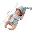 thumbnail image 2 of Muñecas De Bebé Reborn, Muñecas De Bebé Recién Nacidas Realistas, Niña Pequeña Real De Silicona De 6 Pulgadas Realista Muyoka Hogar, 2 of 6