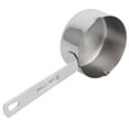 thumbnail image 3 of Juego de cucharas medidoras para hornear de acero inoxidable, 1/2 taza 125 ml, cucharas de cocina precisas con básculas para cocinar, 3 of 8
