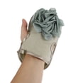thumbnail image 5 of 1 Pc Double Side Shower Gloves Exfoliating Glove for Bathroom 8.66"x5.51" Green, 5 of 6