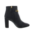 thumbnail image 2 of Lauren Ralph Lauren Womens Meredith Leather Almond Toe Ankle Boots, 2 of 3