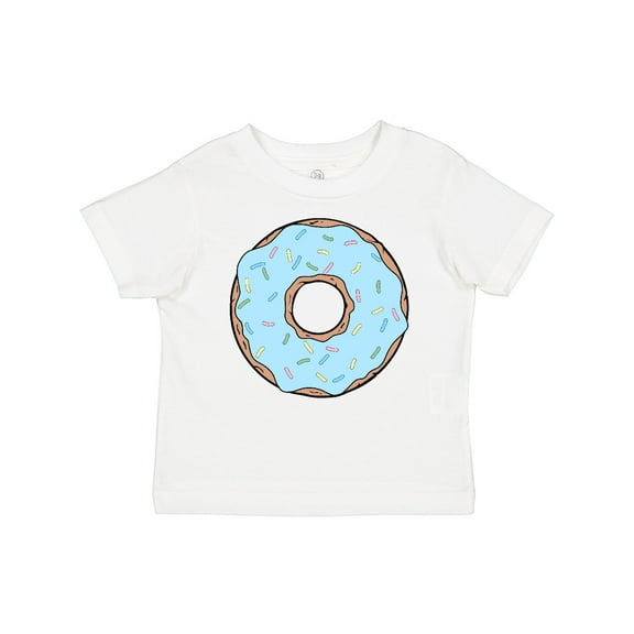 Inktastic Blue Donut, Doughnut, Icing, Sprinkles, Frosting Boys or Girls Baby T-Shirt