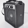thumbnail image 4 of Amplificateur Mini Guitare 5W Amplificateur Haut-Parleur avec Entrées 3,5 mm et 6,35 mm Sortie 1/4 Pouce avec Réglage du Volume et de la Tonalité Overdrive, 4 of 6