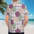 thumbnail image 6 of High Quality Hawaiian Shirts for Men Short Sleeve Aloha Beach Shirt Floral Summer Casual Button Down Shirts Blouses QVNDUR, 6 of 7