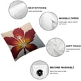 thumbnail image 4 of BANET Hibiscus Flowers Throw Pillow Covers - Pillow Cases Tropical Plants Cushion Cover Pillowcases for Couch Bed Sofa White, 4 of 5