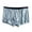 Light Blue, variant on zeranth Men Japanese Style Modal Shorts Briefs Mid-rise Elastic Waistband Patchwork Color U-convex Underwear Moisture-Absorbent Panties