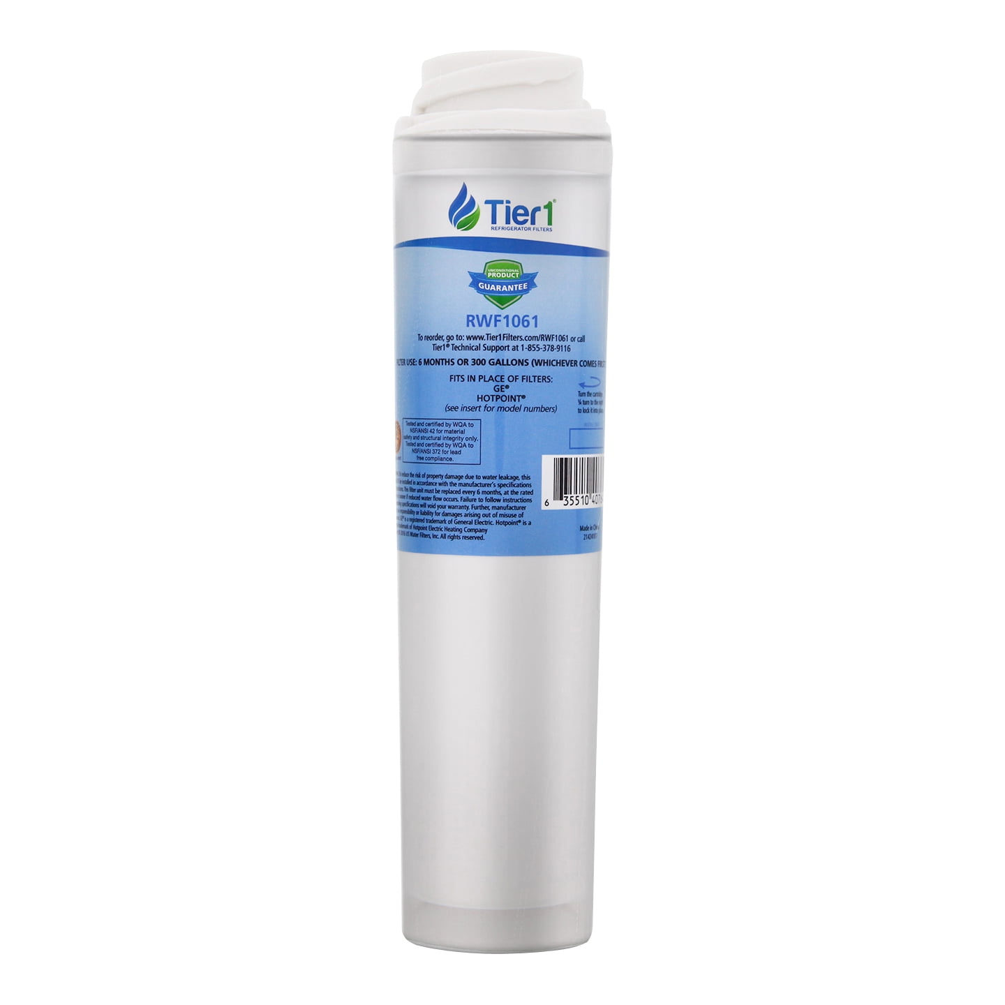 Tier1 GSWF Refrigerator Water Filter Replacement for GE GSWFDS