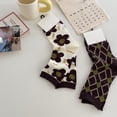 thumbnail image 5 of Fancy floral art pattern casual cotton socks, 5 of 5