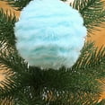 thumbnail image 6 of 6 Pcs 80mm Fluffy Pink Christmas Tree Balls - Soft and P Foam Hanging Ornaments for Tree Decorations, Holiday Party & DIY Projects, 6 of 6