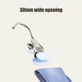 thumbnail image 6 of Soft Rubber Coated Pants Hanger Clips, Stainless Steel Non‑Slip Closet Clips for Skirts Jeans, Sky Blue, 6 of 6