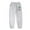 R/945Grey2, variant on Vividxx Trendy Girls Pants Casual Wear For Kids Stylish Sweatpants Slacks For Daily School Outdoor Activities For Ages 3-12 For Autumn Winter Solid Color Toddler Trendy Sweatpants