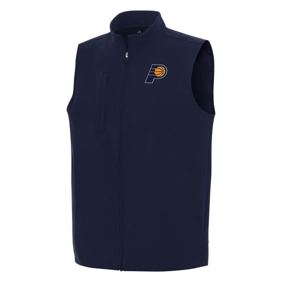 Men's Antigua Navy Indiana Pacers Regard Full-Zip Vest