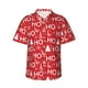 thumbnail image 1 of Balery Christmas Hohoho Camisas hawaianas de manga corta para hombre, camisas playeras de corte holgado, camisas de vacaciones con botones,X-Large, 1 of 7