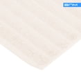 thumbnail image 4 of Lined 100% Combed Cotton Bath Mats Set for Bathroom 2 Piece, Ivory, 4 of 5