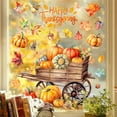 thumbnail image 6 of PEIBang Thanksgiving Pumpkin Window Clings,Autumn Window Decals,Fall Clings for Thanksgiving Autumn Harvest Party Decoration, 6 of 6