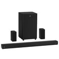 thumbnail image 3 of Monoprice SB-600 Dolby Atmos 5.1.2 Soundbar with Wireless Subwoofer & Wireless Satellite Speakers, HDMI Inputs, eArc, Bluetooth, Toslink, Coax, Remote, 3 of 7