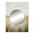 thumbnail image 2 of Designart "pasture Grasslands Minimalism II" Landscapes Mirror Wall Decor - Traditional Beige Landscapes Large Mirror For Wall Art Decor - 32" x 24" Inch, 2 of 5