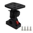 thumbnail image 1 of Soporte para buscador de peces con rotación de 360 ​​grados, instalación fija con tornillo, soporte portátil de nailon y acero inoxidable para buscador de peces para yates, 1 of 19