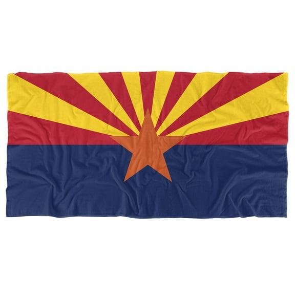 Arizona Flag Officially Licensed Beach Towel 30' X 60'