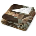 thumbnail image 3 of Pretty #7 Florence Pugh Blanket Ultra Soft Flannel Fleece Blanket Stylish Bedroom Living Room Sofa Warm Blanket All Season Use 30"*40"（76 * 100cm）, 3 of 6